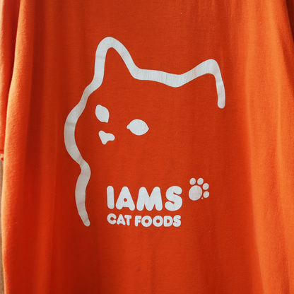 IAMS Cat Foods Tee / 80s- / Made in USA