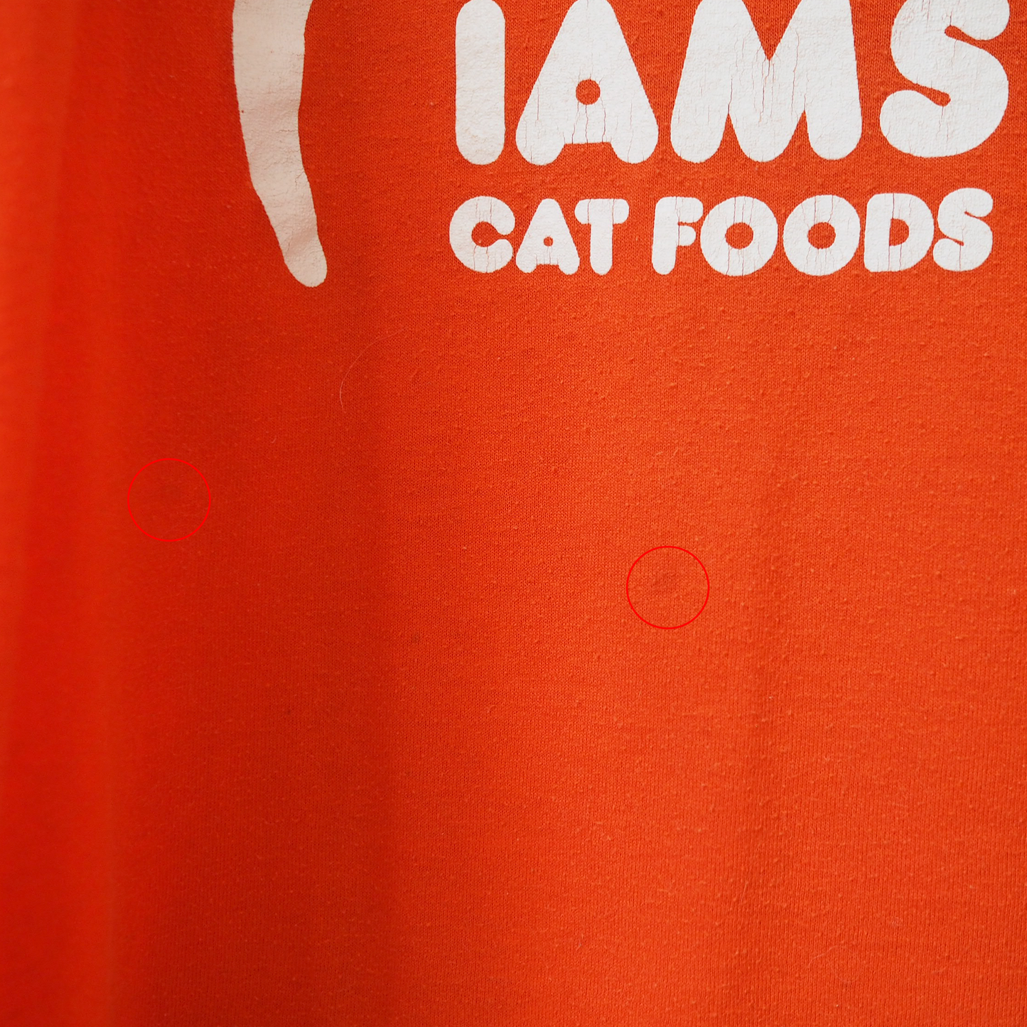 IAMS Cat Foods Tee / 80s- / Made in USA