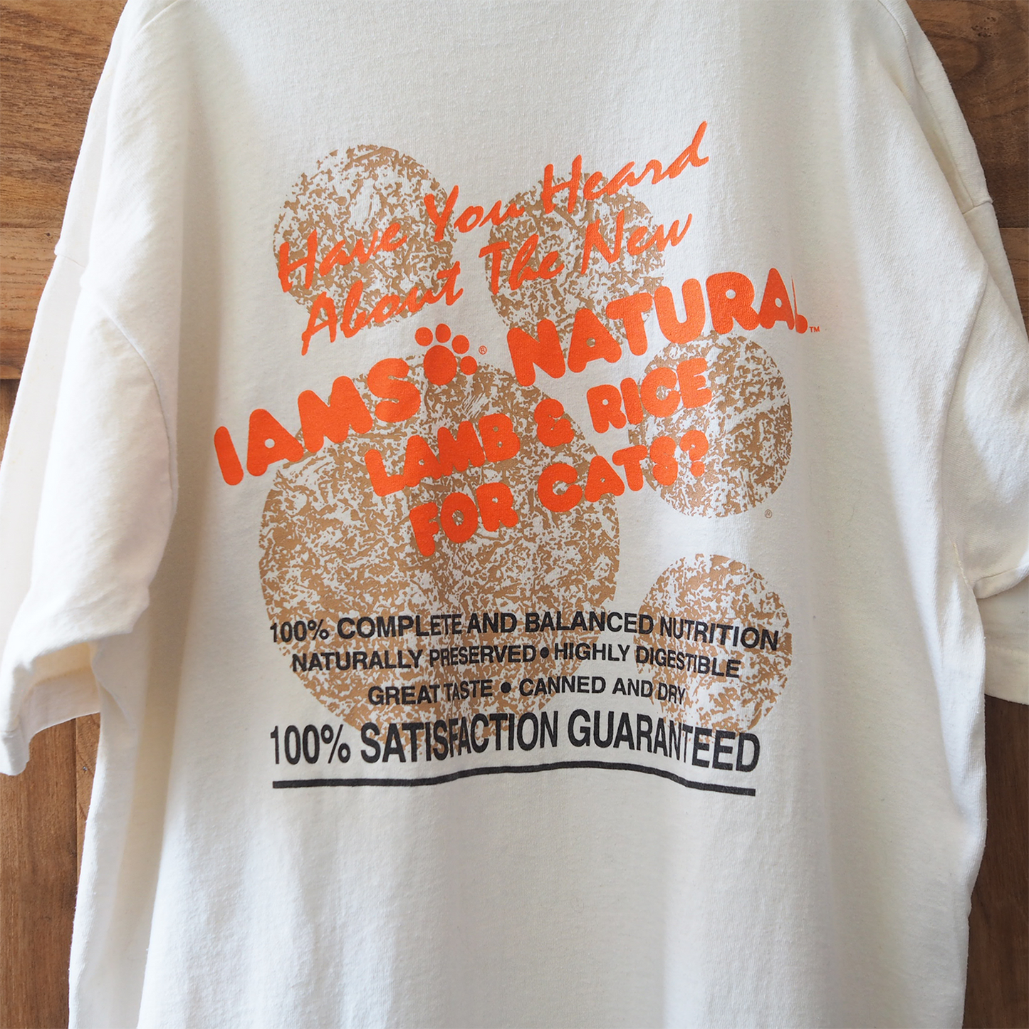 IAMS × PETCO Tee / 90s  / Made in USA