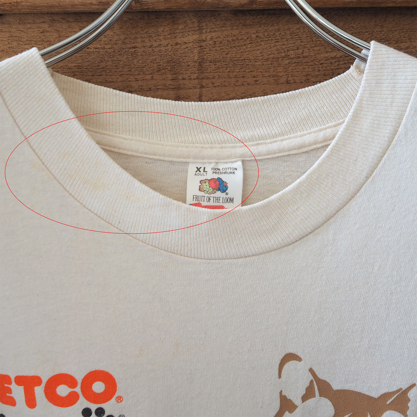 IAMS × PETCO Tee / 90s  / Made in USA