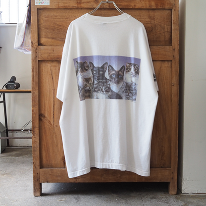 IAMS 7 Cats Tee / 90s / Made in USA
