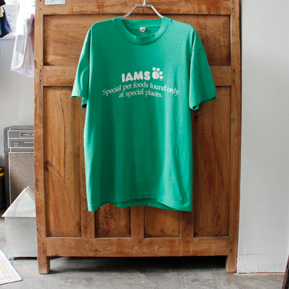 IAMS Special Pet Foods Tee / 80s- / Made in USA