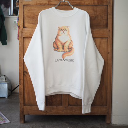 I Am Smiling Sweatshirt / 90s / Made in USA