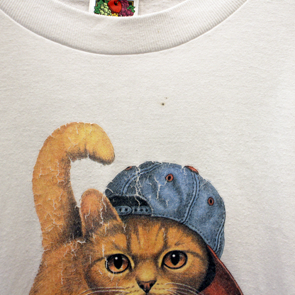 Bob Harrison the Cats are in Charge Tee / 90s