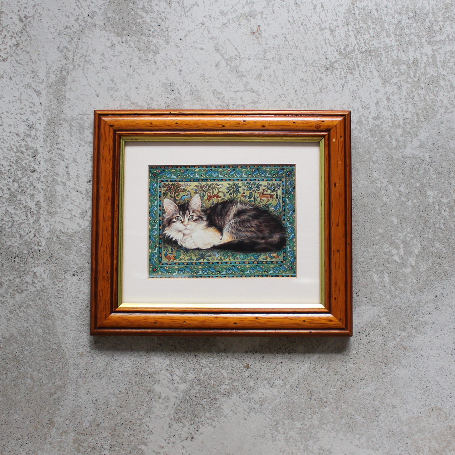 Ivory Cats Art Print with Frame / Lesley Anne Ivory / St.Michael