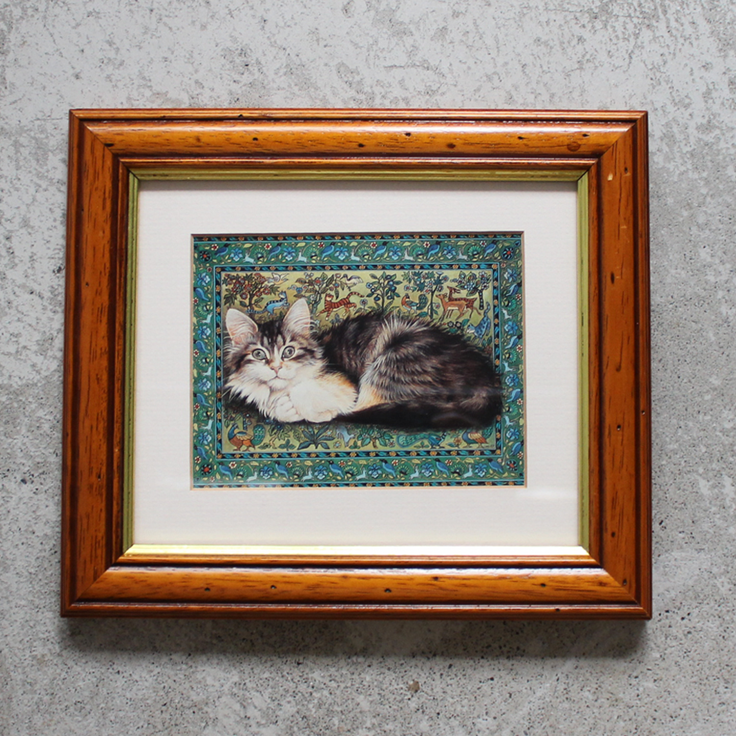 Ivory Cats Art Print with Frame / Lesley Anne Ivory / St.Michael