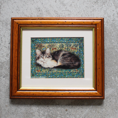 Ivory Cats Art Print with Frame / Lesley Anne Ivory / St.Michael