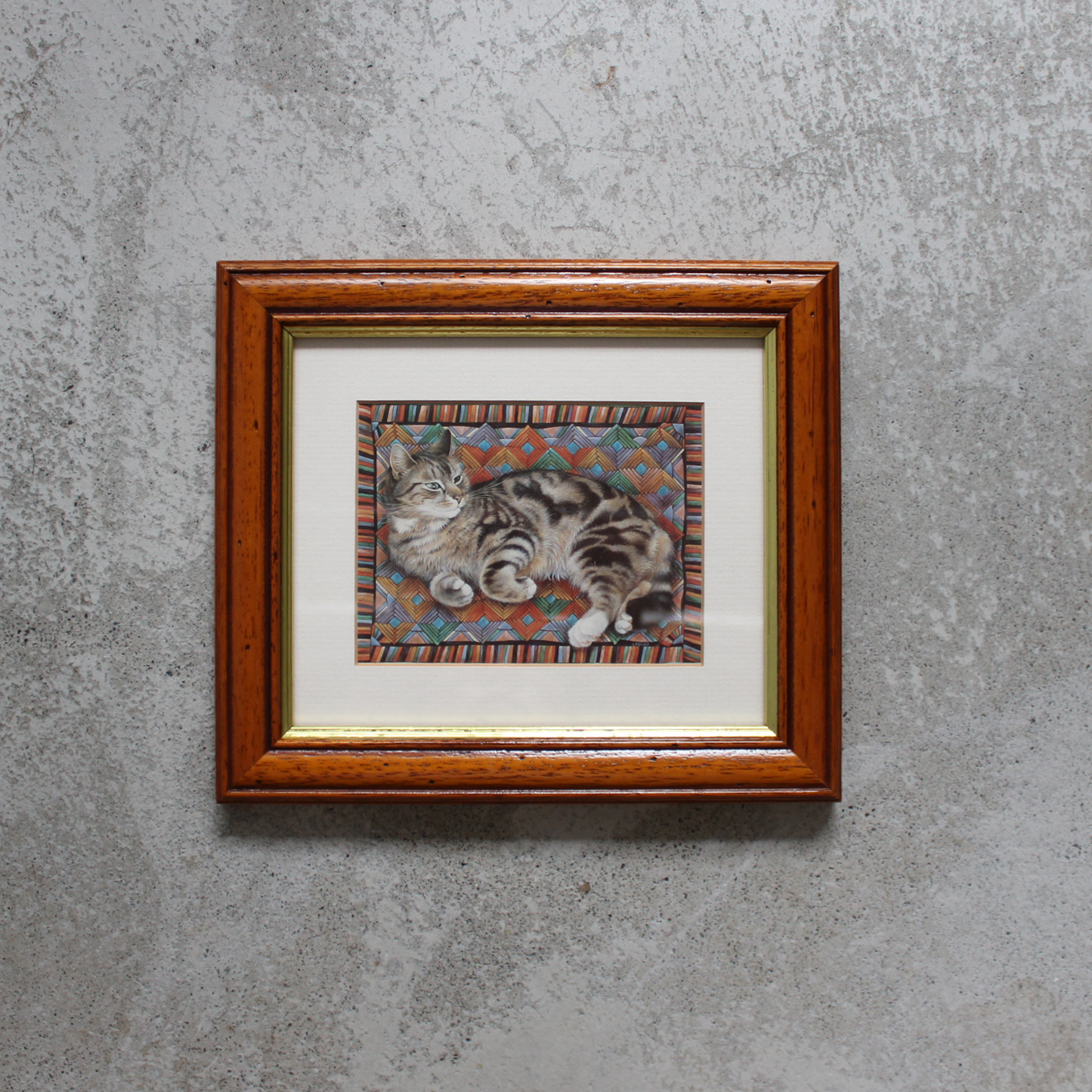 Ivory Cats Art Print with Frame / Lesley Anne Ivory / St.Michael