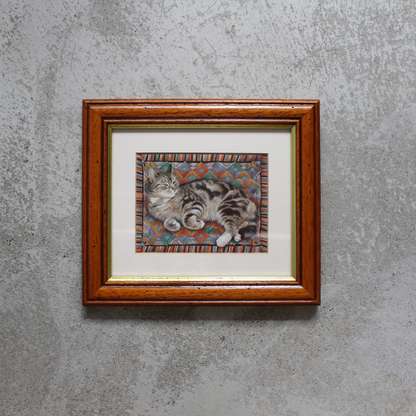 Ivory Cats Art Print with Frame / Lesley Anne Ivory / St.Michael