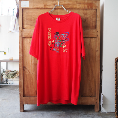 New Orleands Jazz Cats Tee / 90s-