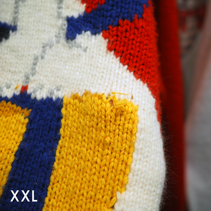 Cats and Presents Sweater * Ribbon / 90s