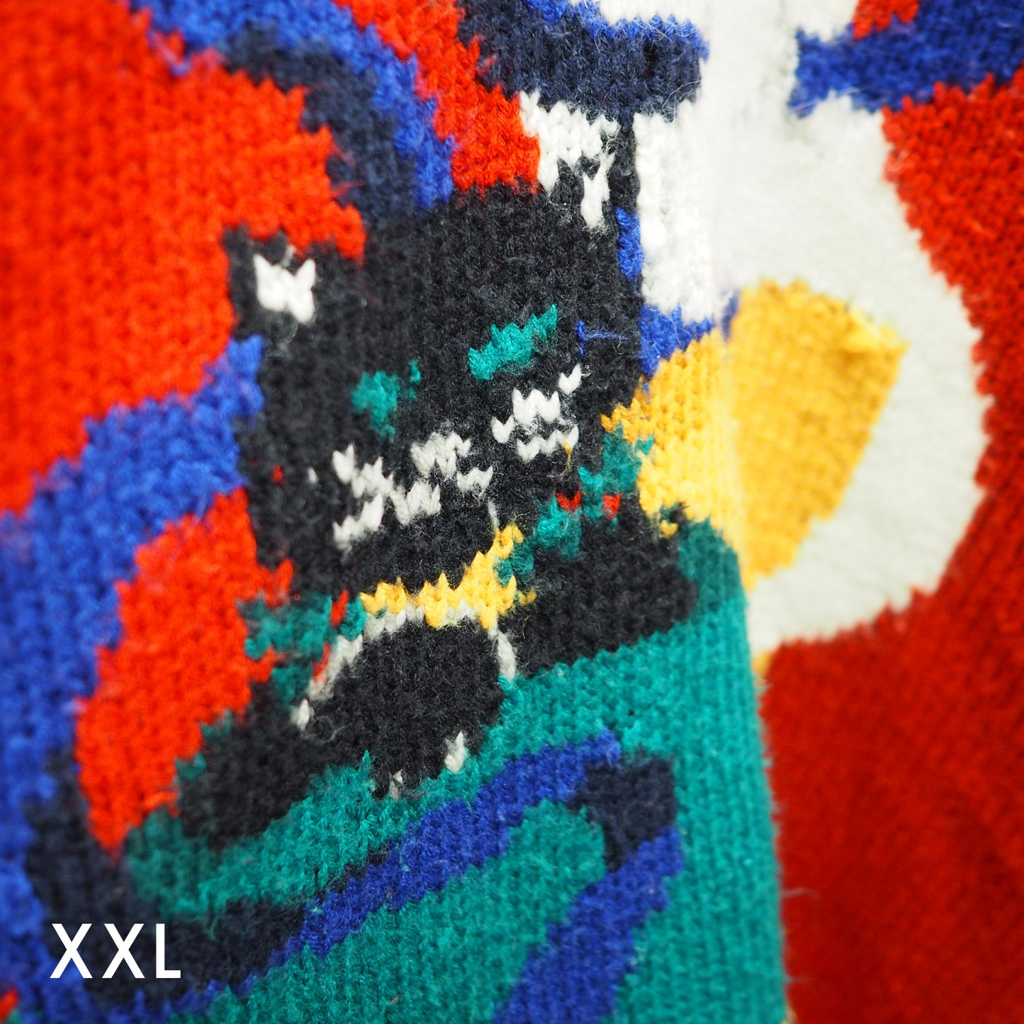 Cats and Presents Sweater * Ribbon / 90s