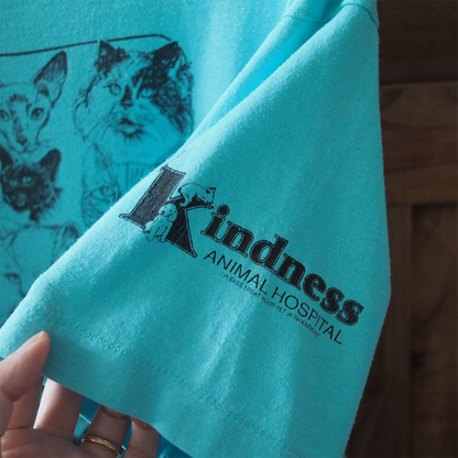 Kindness Animal Hospital Tee / 90s / Made in USA