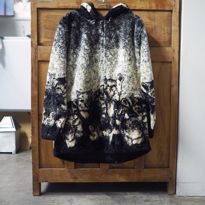 Andrea Faye Kittens Fleece Jacket / 90s / Made in USA