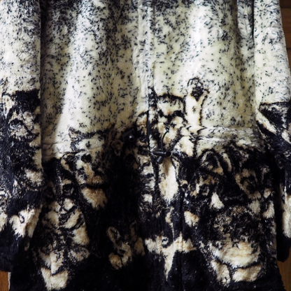 Andrea Faye Kittens Fleece Jacket / 90s / Made in USA