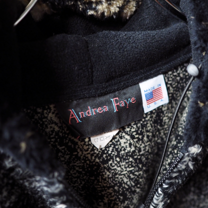 Andrea Faye Kittens Fleece Jacket / 90s / Made in USA