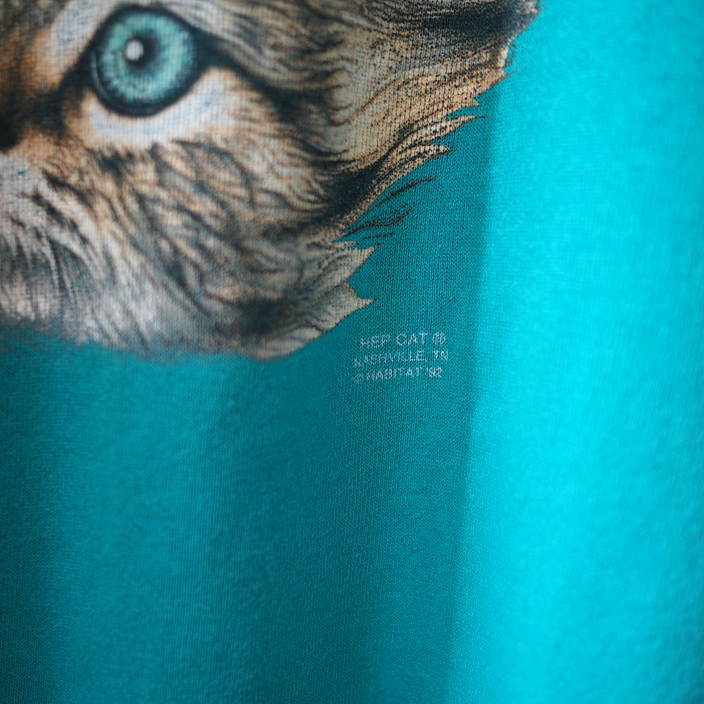 HEP CAT Kitten Brothers Portrait Sweat / 90s / Made in USA