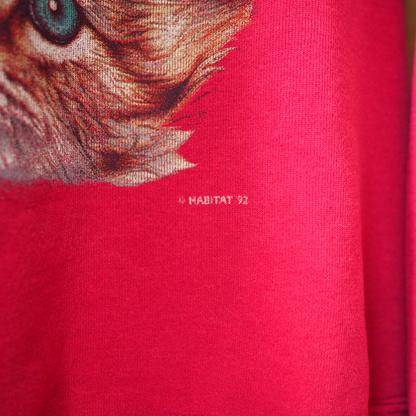 Kitten Brothers Portrait Sweat / 90s / Made in USA