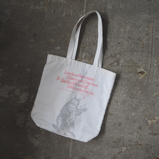 Kliban Cat Tote Bag / 80s