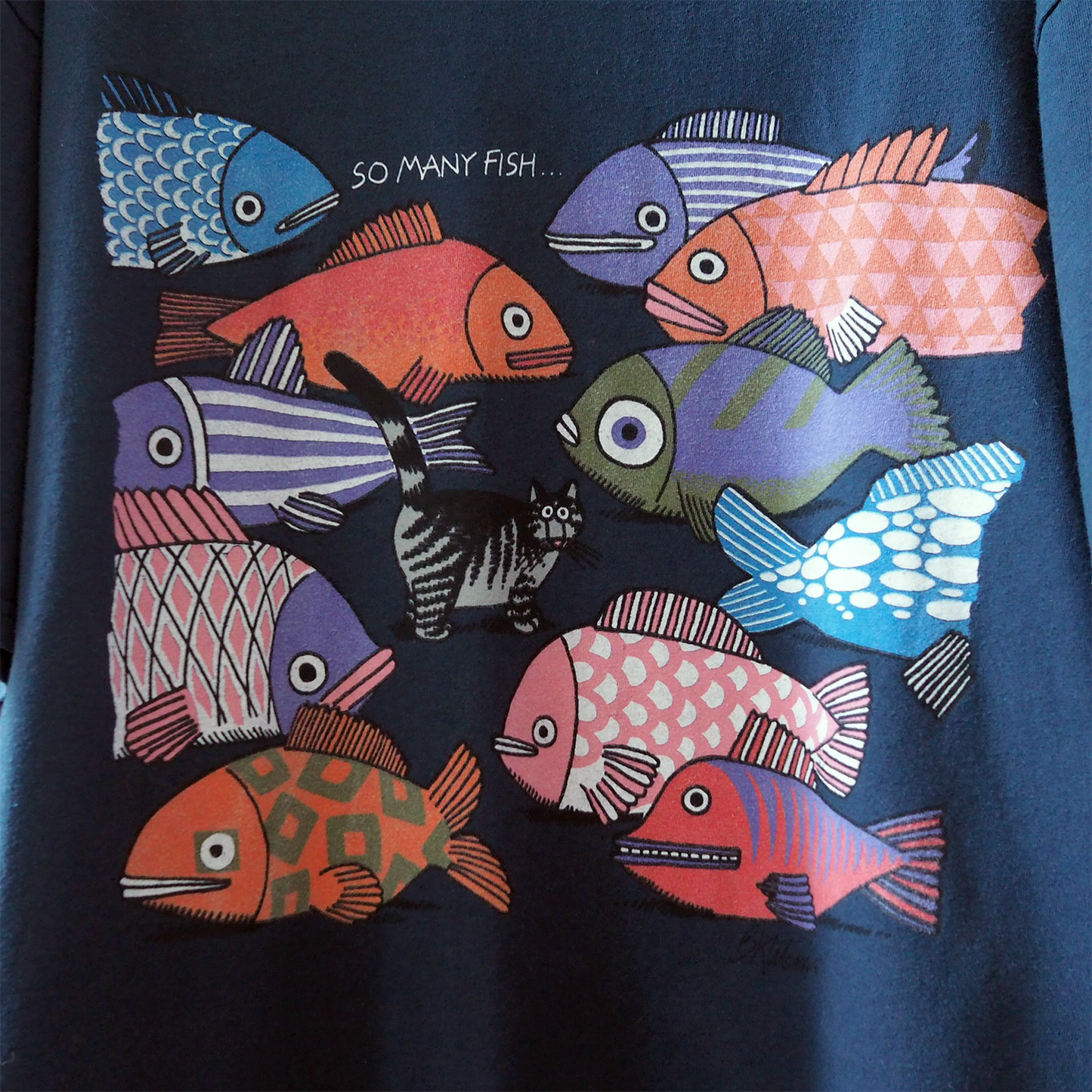 So Many Fish Tee / 00s- / Crazy Shirts