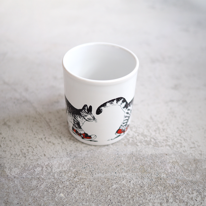 B.Kliban Sneaker Cat Mug  / 70s- / Made in England