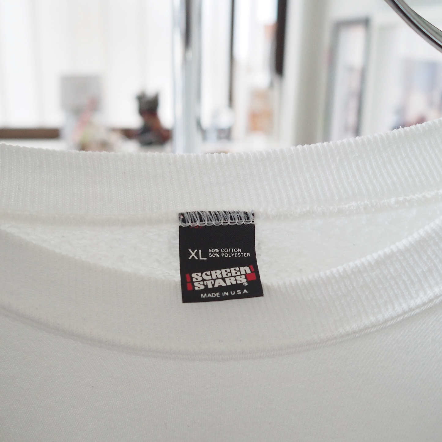 Lazy Face Garfield Sweat / 80s / Made in USA