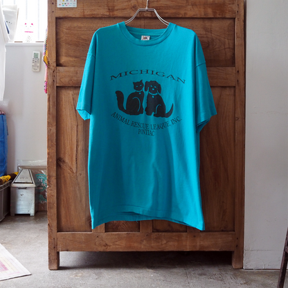 Michigan Animal Rescue League Tee / 90s / Made in USA