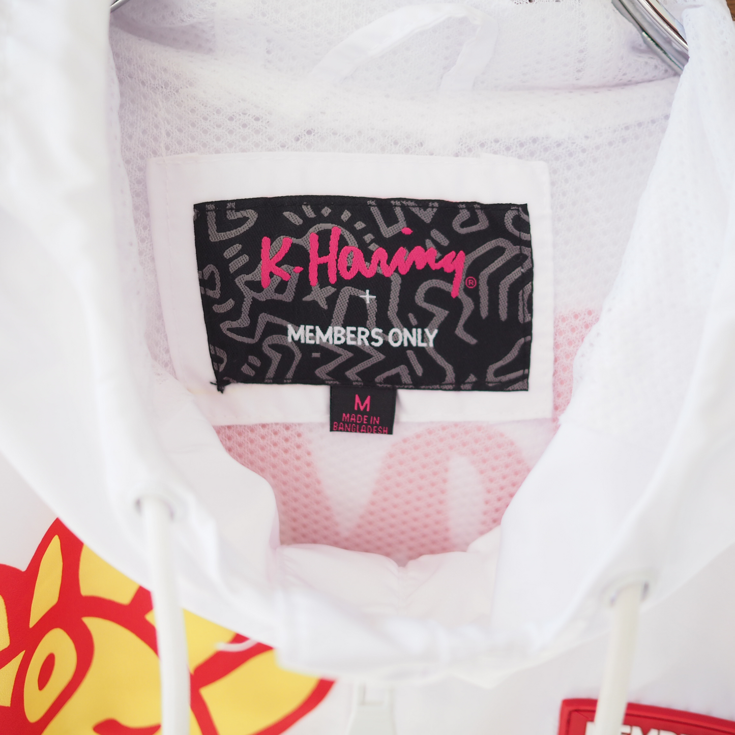 MEMBERS ONLY Keith Haring Nylon Jacket