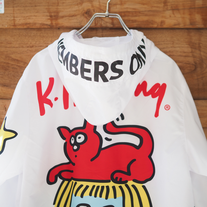 MEMBERS ONLY Keith Haring Nylon Jacket