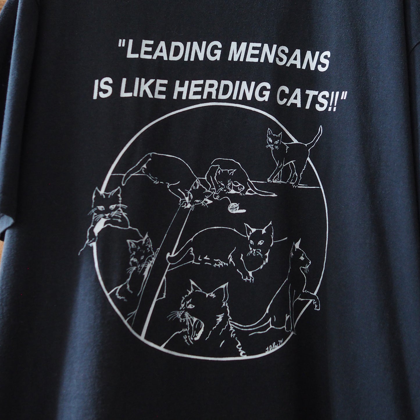 Leading Mensans Tee / 90s