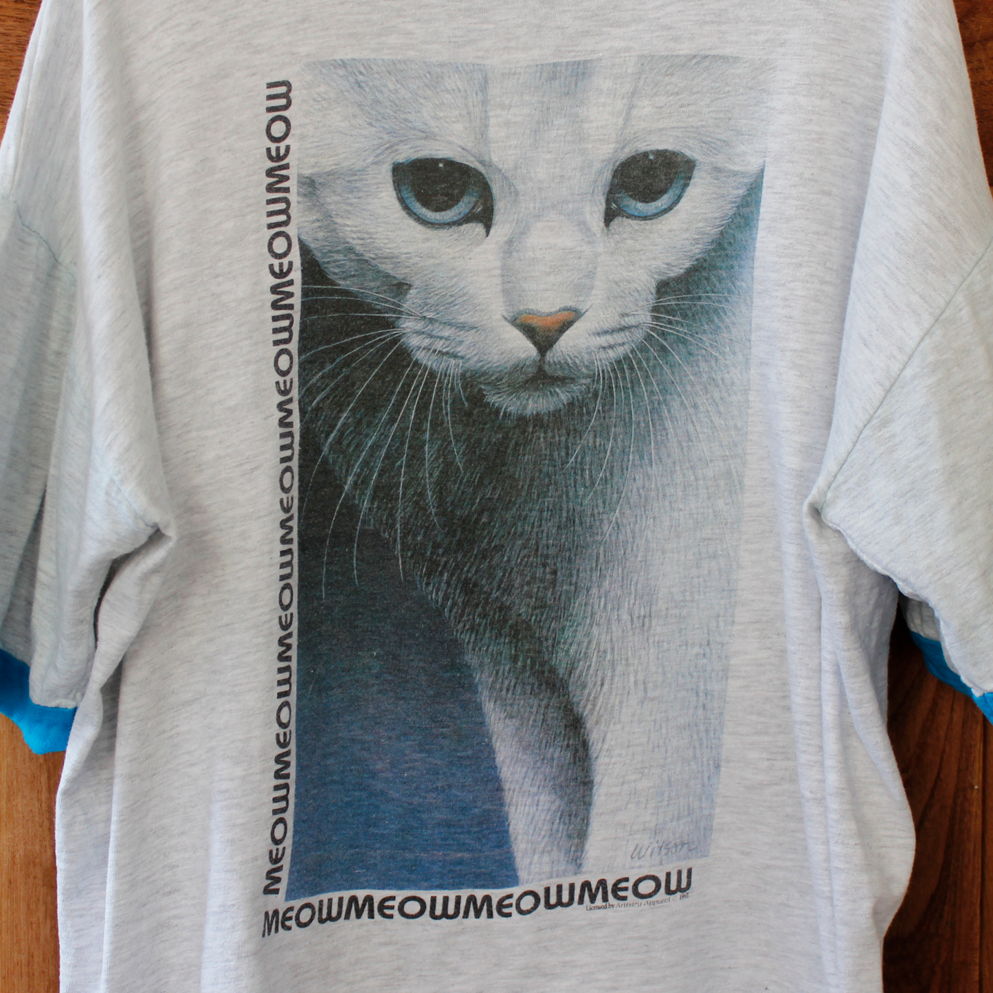 MEOWMEOW Ringer Tee / 90s / Made in USA