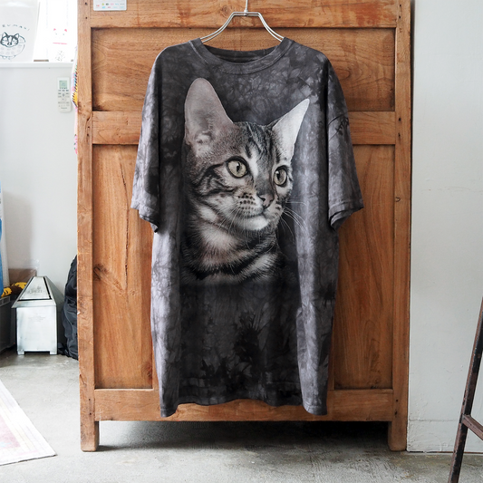 The Mountain  Silver Tabby Tee / 00s-
