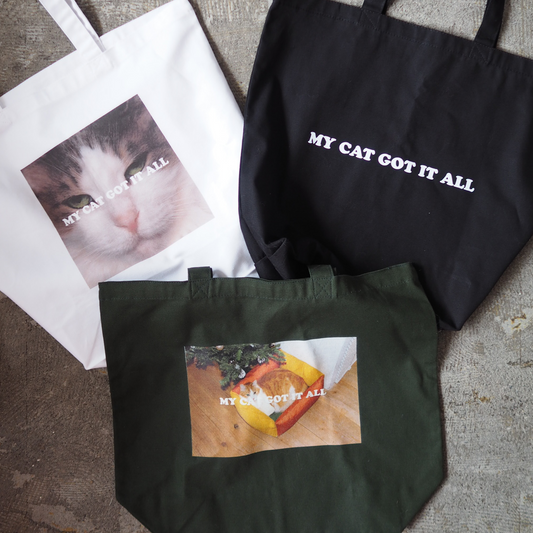 MY CAT GOT IT ALL TOTE