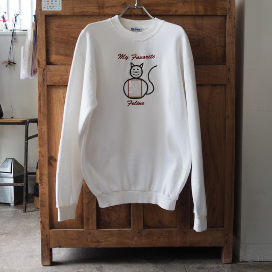 My Favorite Feline Sweat / 90s-