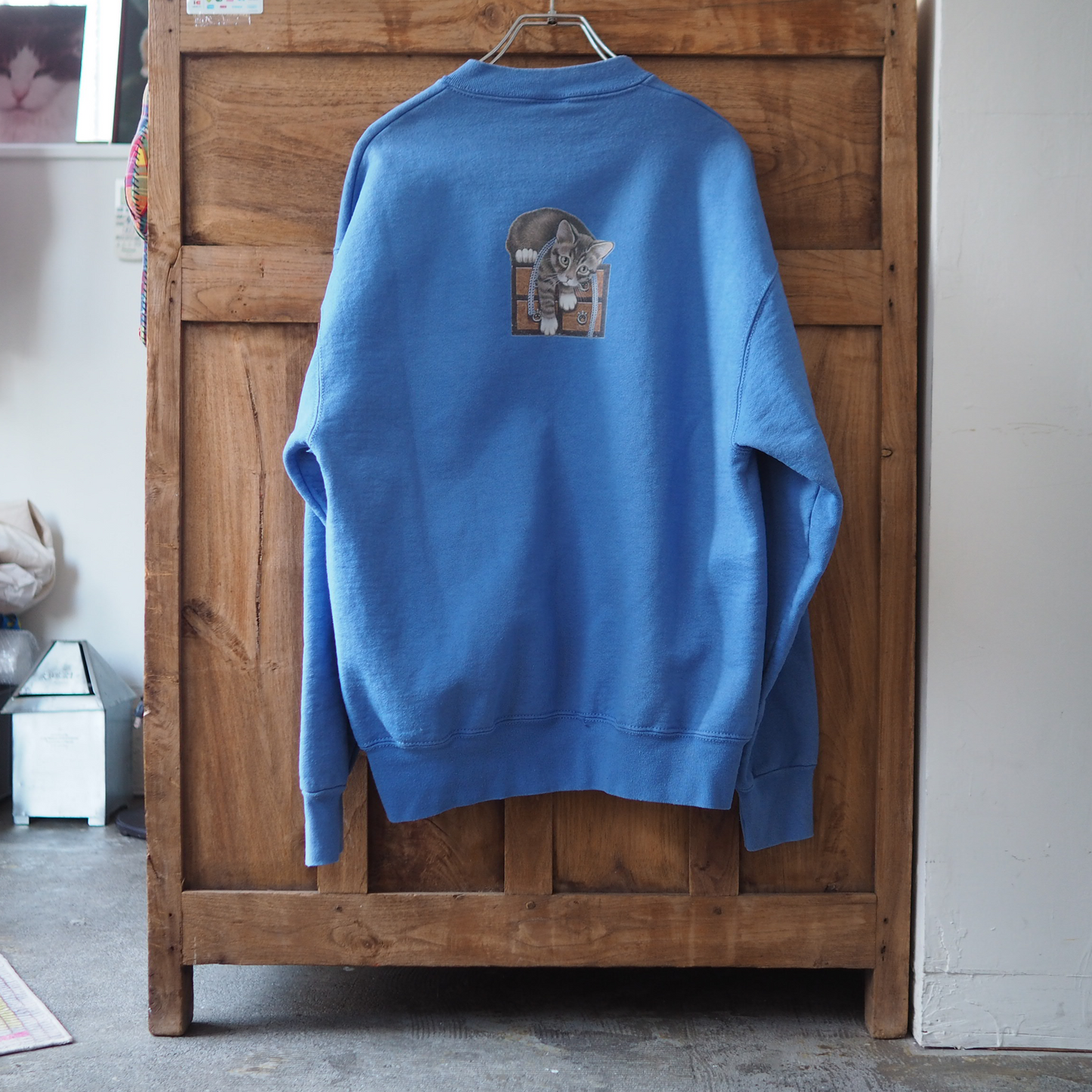 Naughty Cats Sweatshirt / 90s / Made in USA