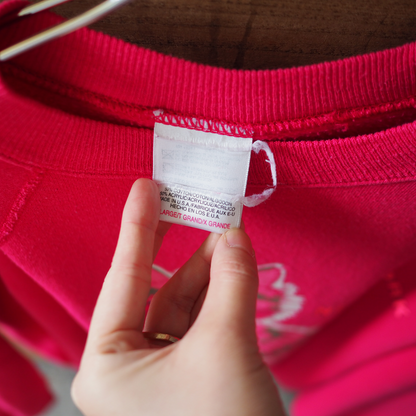 Trippy Cat New York Sweat / 80s- / Made in USA