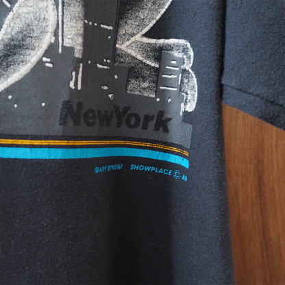 Odd Eye Cat New York Tee / 80s / Made in USA
