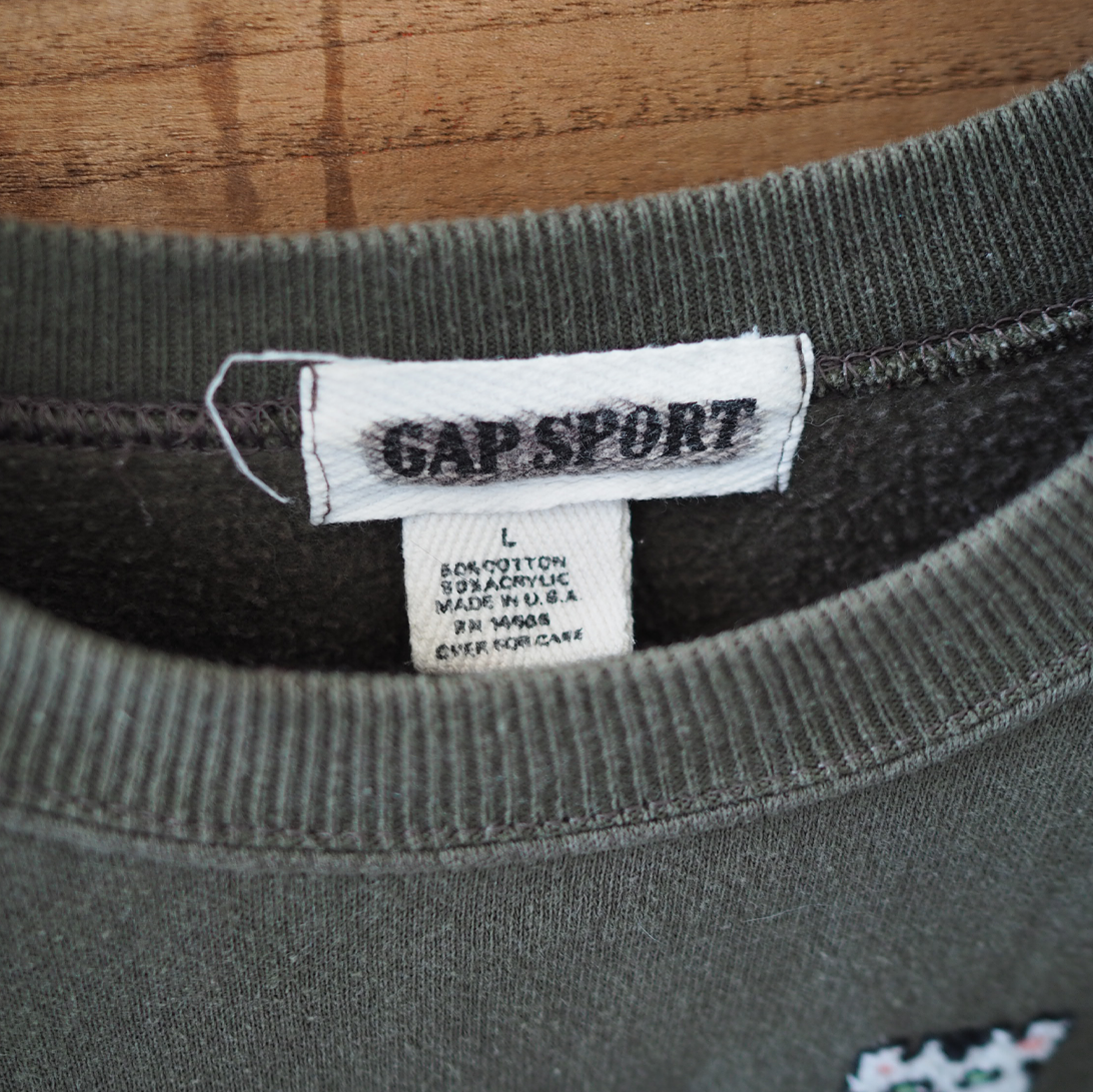 Old Gap Cats Sweat / 80s / USA製 - ネコ古着 - フレーメンストア