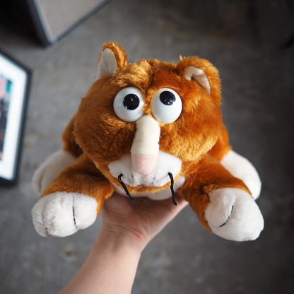 Alley Kats Plush / Orange / 80s