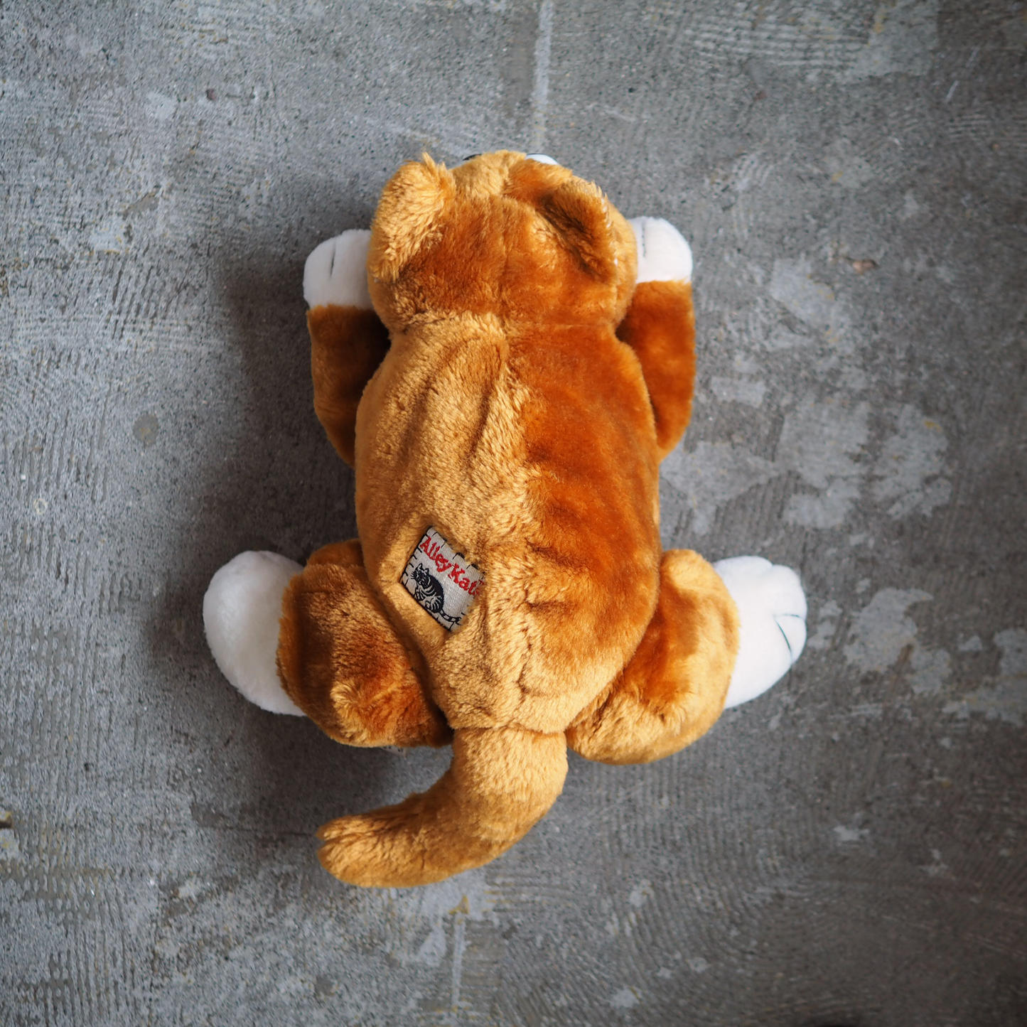 Alley Kats Plush / Orange / 80s