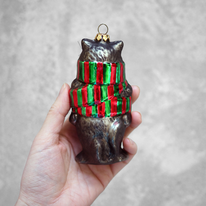 Xmas Ornament "Scarf Cat" / Kurt Adler × The Art Institute of Chicago