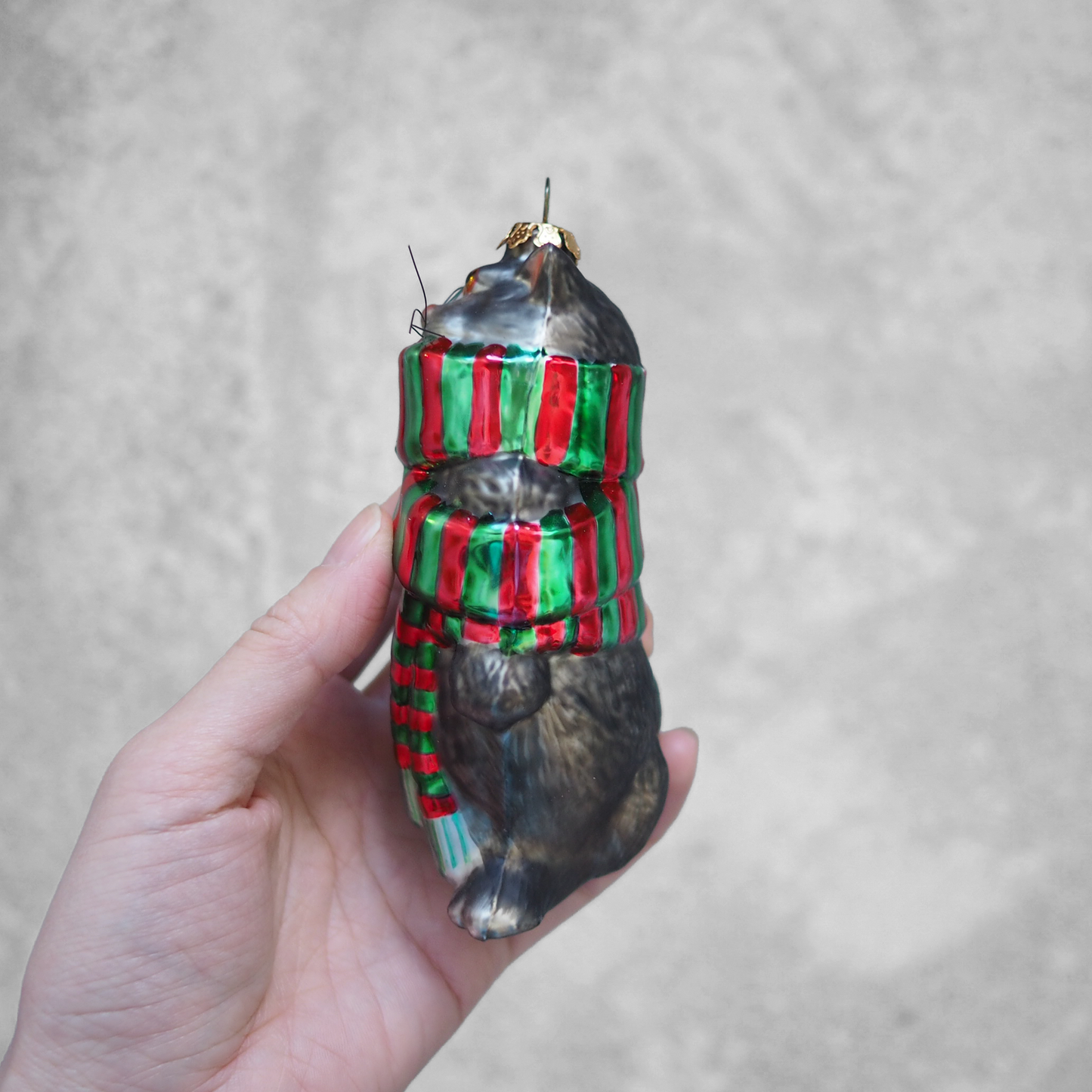 Xmas Ornament "Scarf Cat" / Kurt Adler × The Art Institute of Chicago