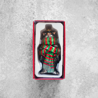 Xmas Ornament "Scarf Cat" / Kurt Adler × The Art Institute of Chicago