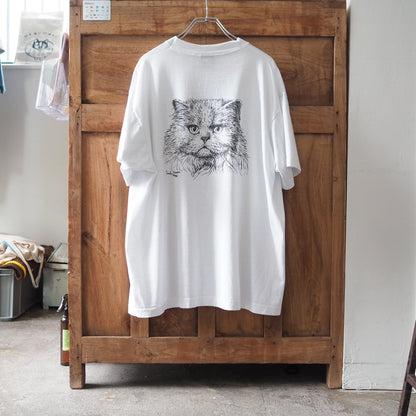 Persian Cat Tee / 80s / Made in USA