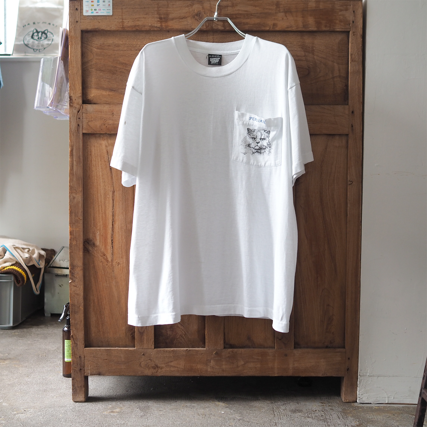 Persian Cat Tee / 80s / Made in USA
