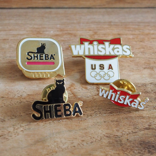 Cat Food Brand Pins