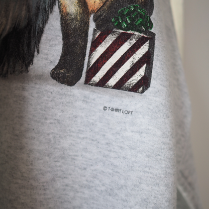 Prints of Tails Xmas Sweat / 90s / Made in USA