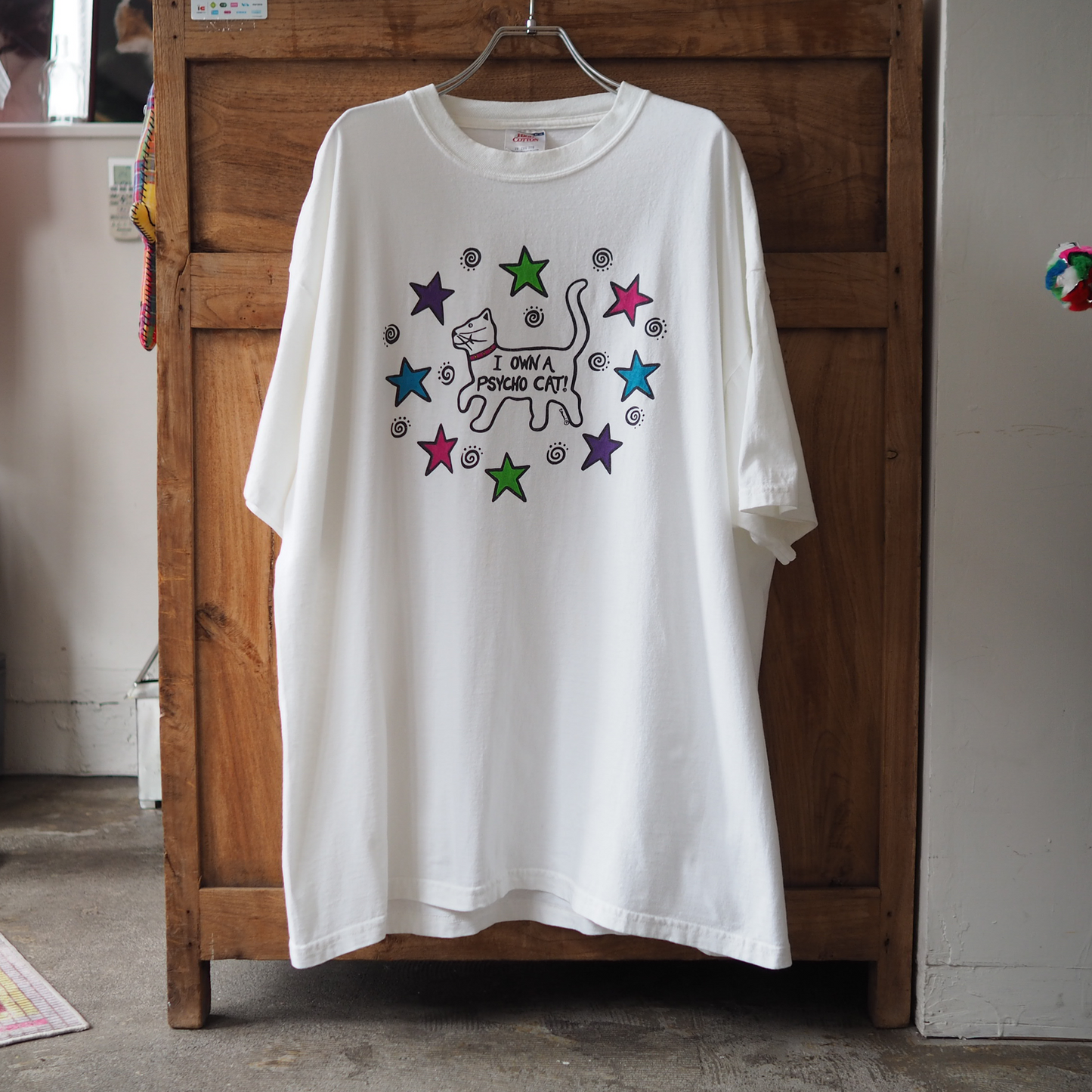 I Own A Psycho Cat Tee / 90s-