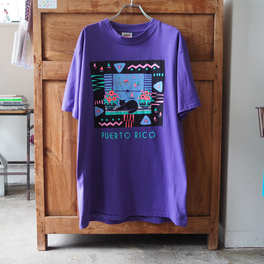 Puerto Rico Tee / 90s / Made in USA