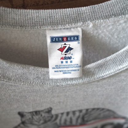 HEP CAT "REAL MEN LOVE CATS" Sweatshirt / 00s
